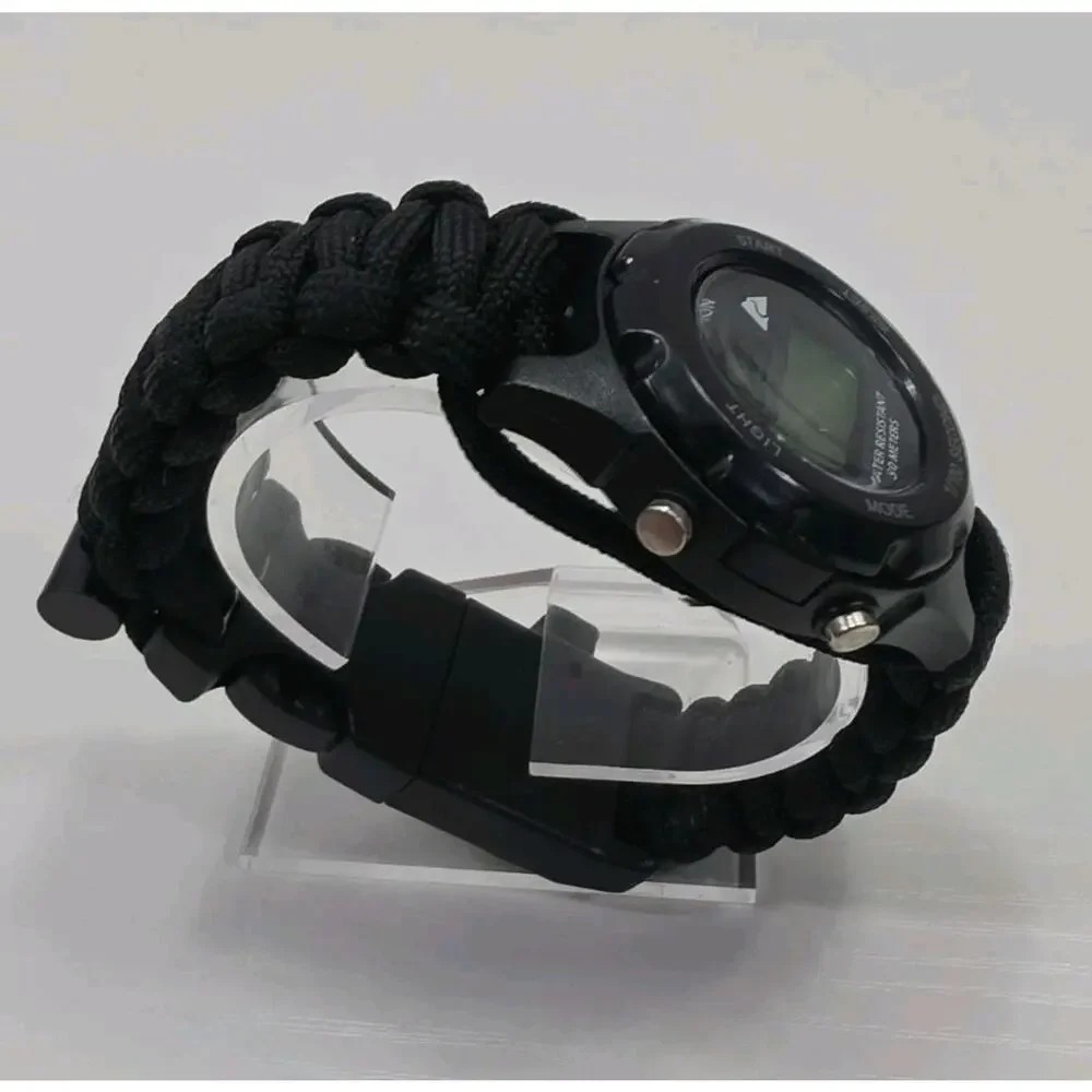 Ozark Trail Watch 4 In 1 Water-Resistant Stainless Steel Case Back & Compass 274